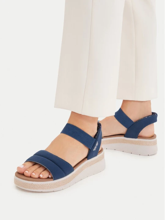 Zdjęcie produktu Sandały Skechers BOBS Sun Ray 114413/NVY Granatowy
