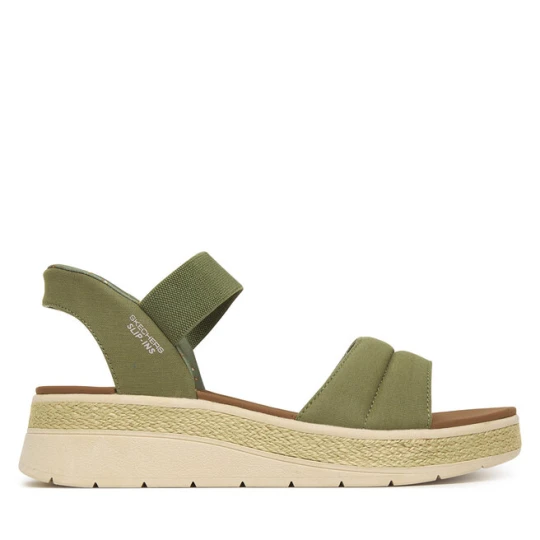 Zdjęcie produktu Sandały Skechers BOBS Sun Ray 114413/OLV Zielony