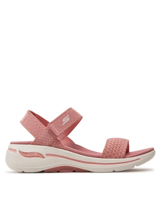 Zdjęcie produktu Sandały Skechers Go Walk Arch Fit Sandal-Polished 140264 / ROS Różowy
