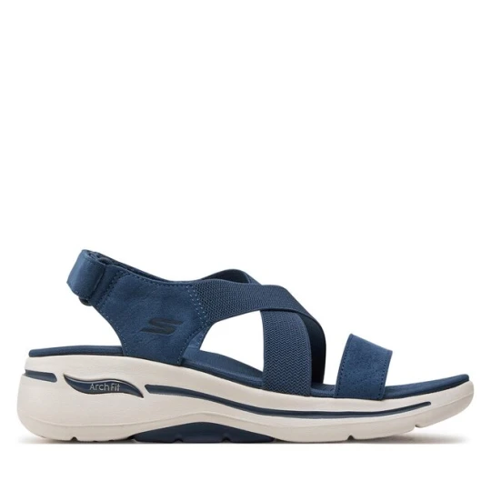 Zdjęcie produktu Sandały Skechers Go Walk Arch Fit Sandal-Treasured 140257/NVY Granatowy