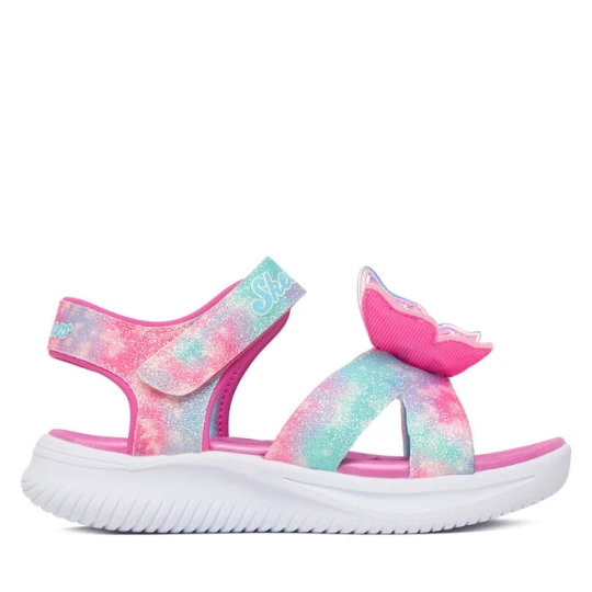 Zdjęcie produktu Sandały Skechers Jumpsters Sandal - Butterfly Brites 303109L/PKMT Różowy