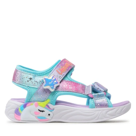 Zdjęcie produktu Sandały Skechers Majestic Bliss 302682L/PRMT Kolorowy