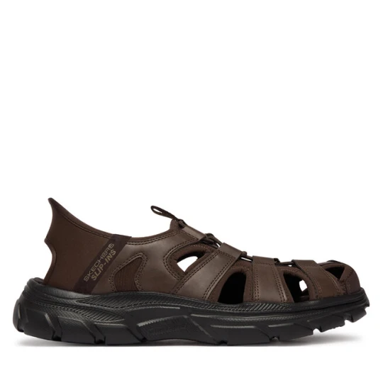 Zdjęcie produktu Sandały Skechers Slip-Ins Relaxed Fit: Revolted - Vartan 205182/CHOC Brązowy