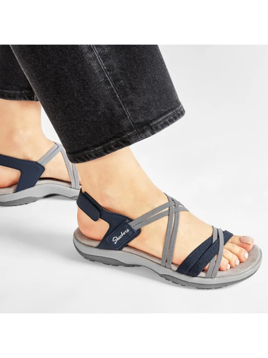 Zdjęcie produktu Sandały Skechers Takes Two 163112/NVY Granatowy