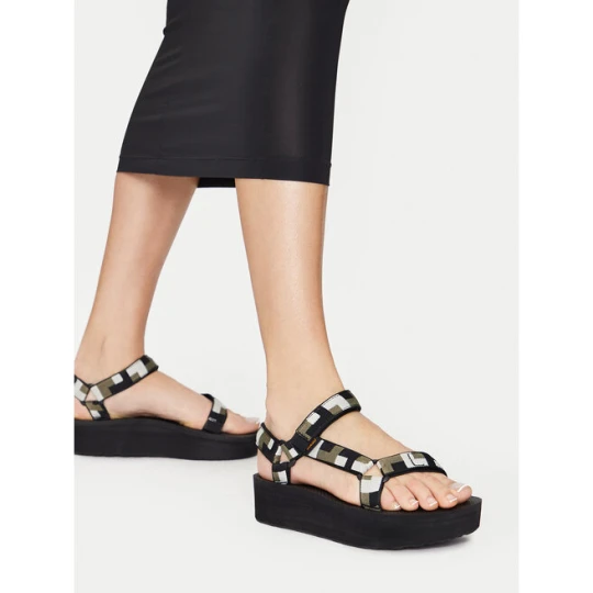 Zdjęcie produktu Sandały Teva Flatform Universal 1008844 Czarny