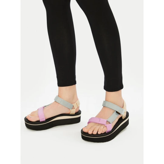 Zdjęcie produktu Sandały Teva Flatform Universal 1008844 Szary