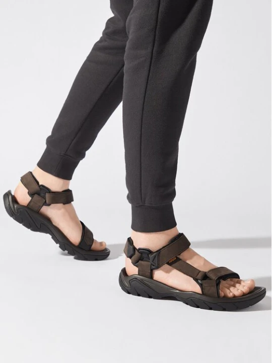 Zdjęcie produktu Sandały Teva M Terra Fi 5 Universal Leather 1099442 Brązowy