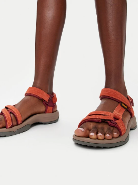Zdjęcie produktu Sandały Teva Terra Fi Lite Suede 1124035 Pomarańczowy