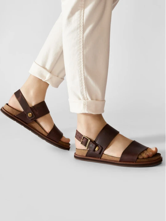 Zdjęcie produktu Sandały Timberland Amalfi Vibes 2Band Sandal TB0A419HV131 Brązowy