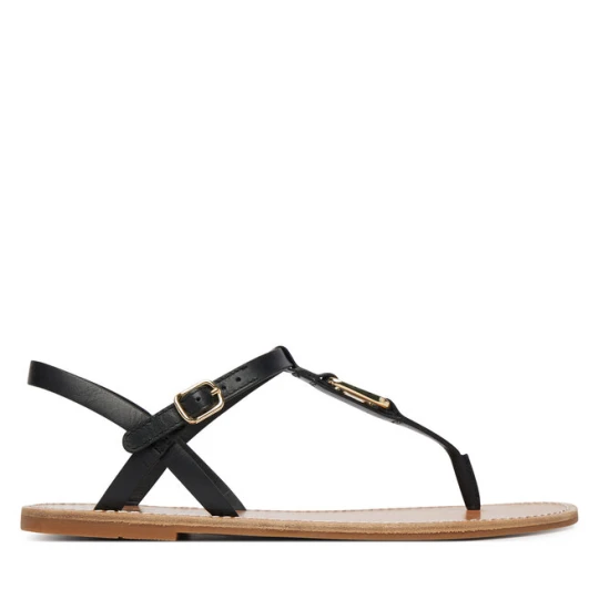 Zdjęcie produktu Sandały Tommy Hilfiger Leather Thong Sandal FW0FW09127 Czarny