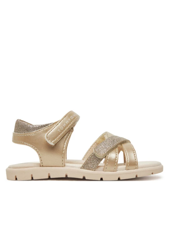 Zdjęcie produktu Sandały Tommy Hilfiger T1A2-33771-1381 S Złoty