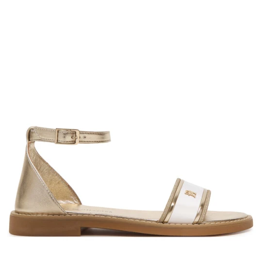 Zdjęcie produktu Sandały Tommy Hilfiger T4A2-34431-0517 D Złoty