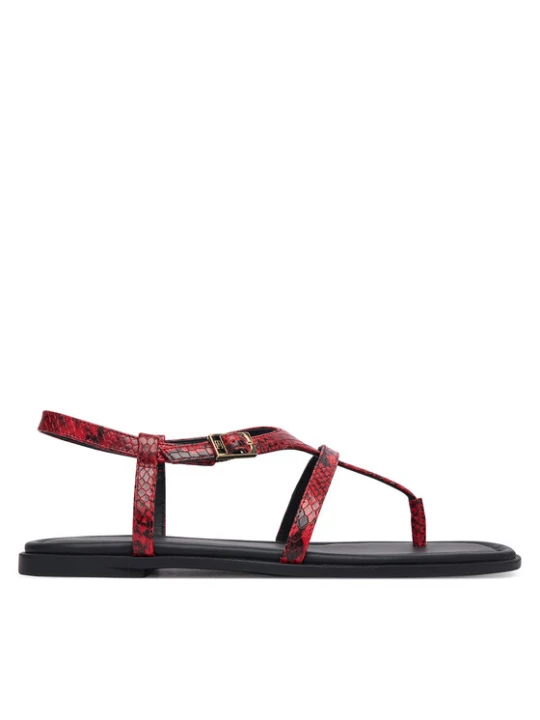 Zdjęcie produktu Sandały Tommy Hilfiger Th Buckle FW0FW09514 Czerwony
