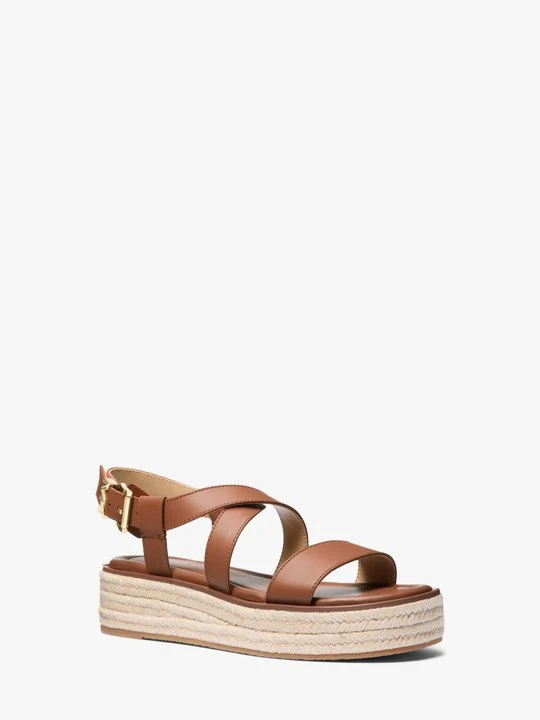 Zdjęcie produktu Sandały typu espadryle Lynn na platformie Michael Kors BRĄZOWY (Brązowy)