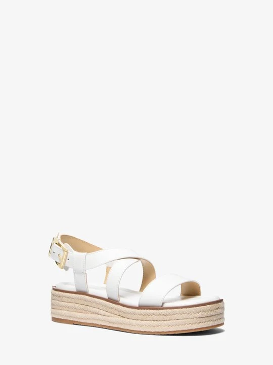 Zdjęcie produktu Sandały typu espadryle Lynn na platformie Michael Kors OPTYCZNA BIEL (Biały)