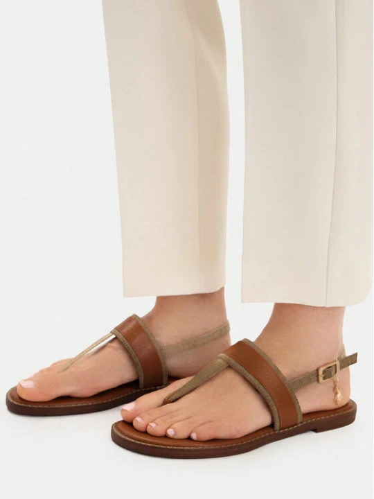 Zdjęcie produktu Sandały U.S. Polo Assn. EO-CASSIE001W / 6TY1 Brązowy