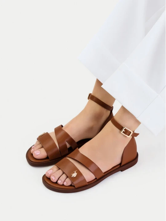 Zdjęcie produktu Sandały U.S. Polo Assn. EO-CASSIE003W / 6Y1 Brązowy