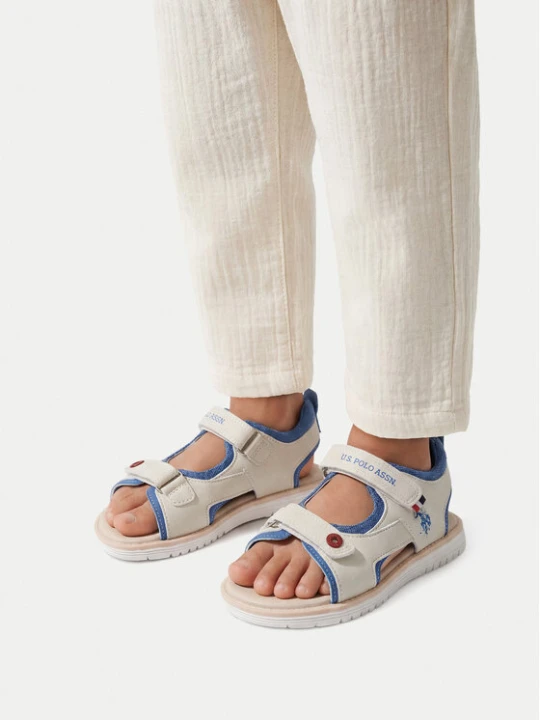 Zdjęcie produktu Sandały U.S. Polo Assn. EO-GARDA003K / 6Y1 Szary jasny
