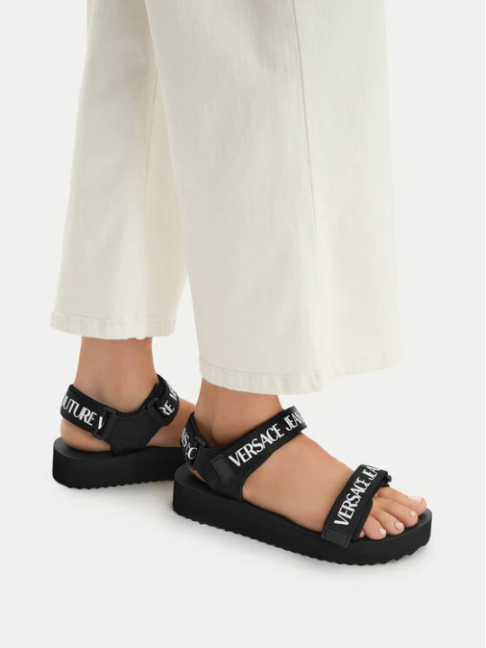 Zdjęcie produktu Sandały Versace Jeans Couture 80VA3SX4 ZS630 Czarny
