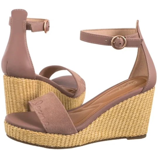 Zdjęcie produktu Sandały Wayna Log Ash Rose Pink PLS90689 323 (PE36-a) Pepe Jeans