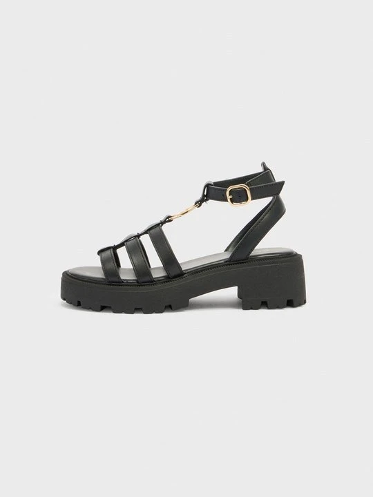Zdjęcie produktu Sandały z cholewką Aldo czarny