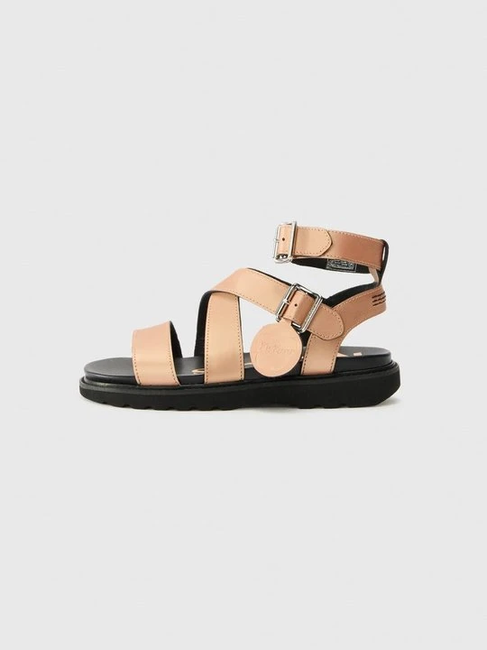 Zdjęcie produktu Sandały z cholewką Kickers beżowy