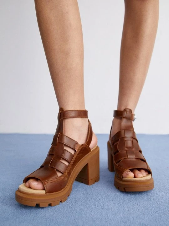 Zdjęcie produktu Sandały z cholewką Timberland brązowy