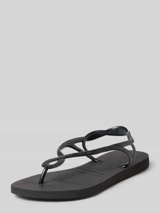 Zdjęcie produktu Sandały z detalem z logo Havaianas Czarny