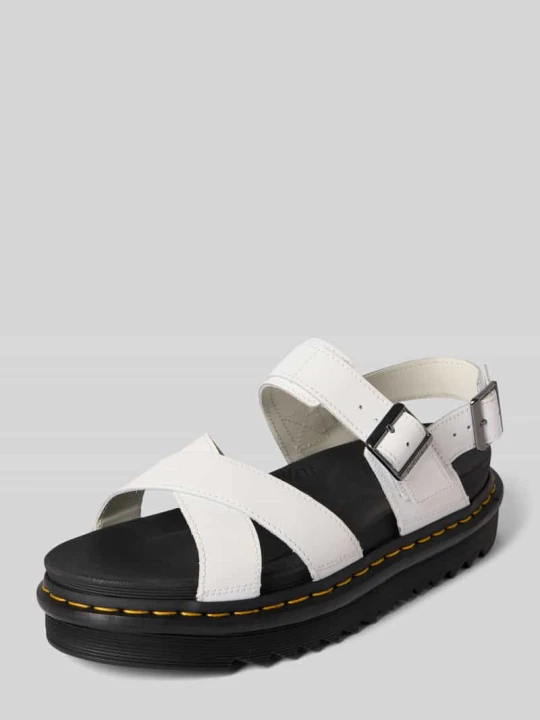 Zdjęcie produktu Sandały ze skóry model 'Voss II' Dr. Martens Biały