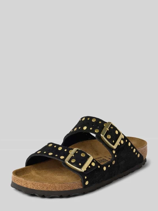 Zdjęcie produktu Sandały ze sprzączkami model ‘Arizona’ Birkenstock Czarny