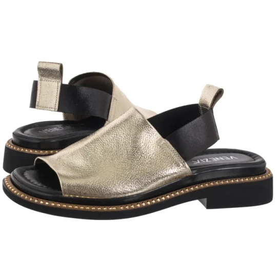 Zdjęcie produktu Sandały Złote L066LEGOOBS033 (VE861-a) Venezia