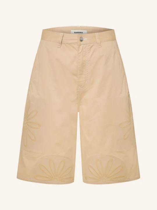 Zdjęcie produktu Sandro Bermudy W Stylu Jeansowym beige