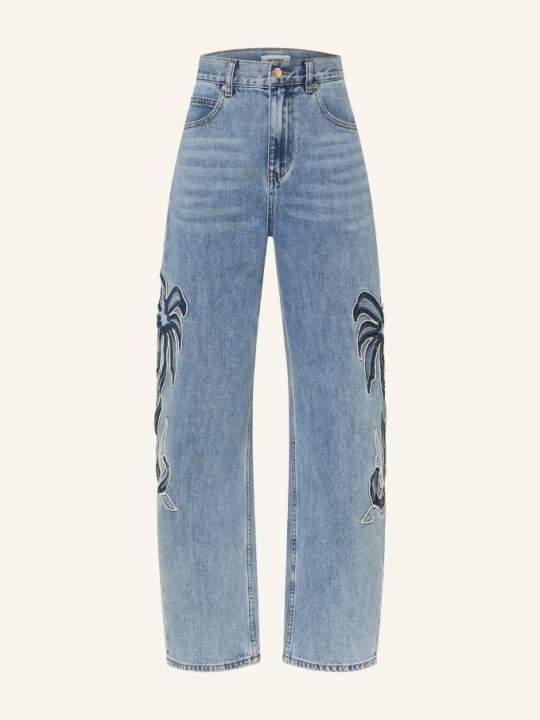 Zdjęcie produktu Sandro Dżinsy Z Rozszerzanymi Nogawkami blau 4785 BLUE JEAN