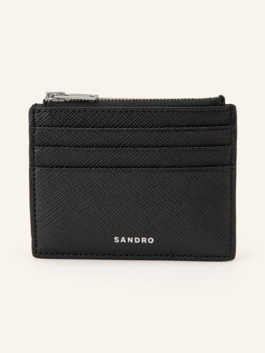 Zdjęcie produktu Sandro Etui Na Karty Saffiano schwarz