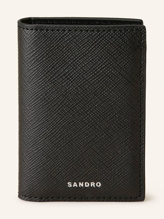 Zdjęcie produktu Sandro Etui Na Karty schwarz CZARNY