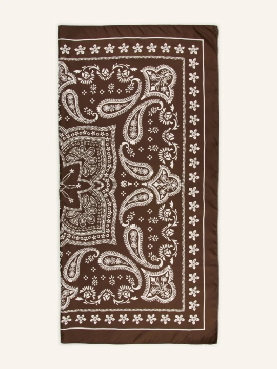 Zdjęcie produktu Sandro Jedwabna Chustka beige