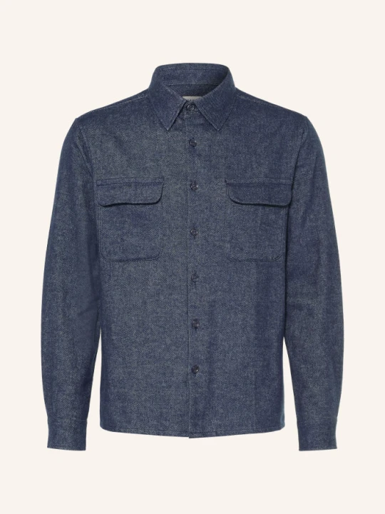Zdjęcie produktu Sandro Koszula Flanelowa O Kroju Regular Fit blau GRANATOWY