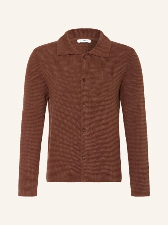 Zdjęcie produktu Sandro Koszula Typu Overshirt braun BRĄZOWY