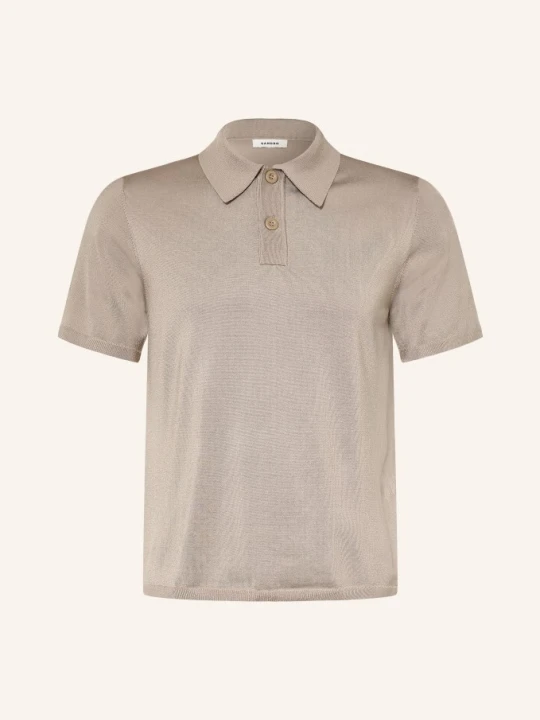 Zdjęcie produktu Sandro Koszulka Polo Z Dzianiny beige