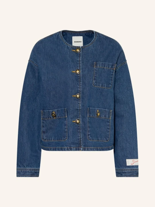 Zdjęcie produktu Sandro Kurtka Dżinsowa blau D324 DEEP BLU