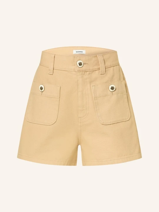 Zdjęcie produktu Sandro Szorty Jeansowe beige