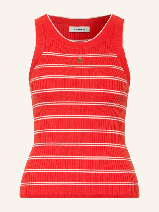 Zdjęcie produktu Sandro Top Z Dzianiny rot