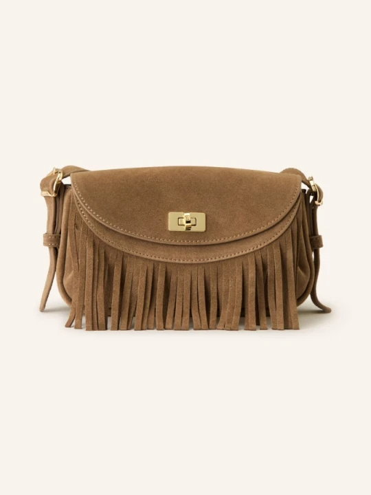 Zdjęcie produktu Sandro Torba Na Ramię Mini Mambo beige BRĄZOWY