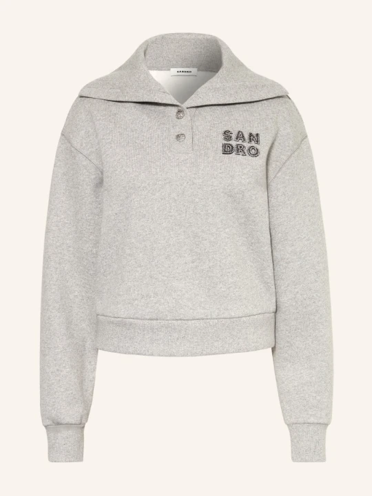 Zdjęcie produktu Sandro Troyer Z Kamieniami Szlachetnymi grau SZARY