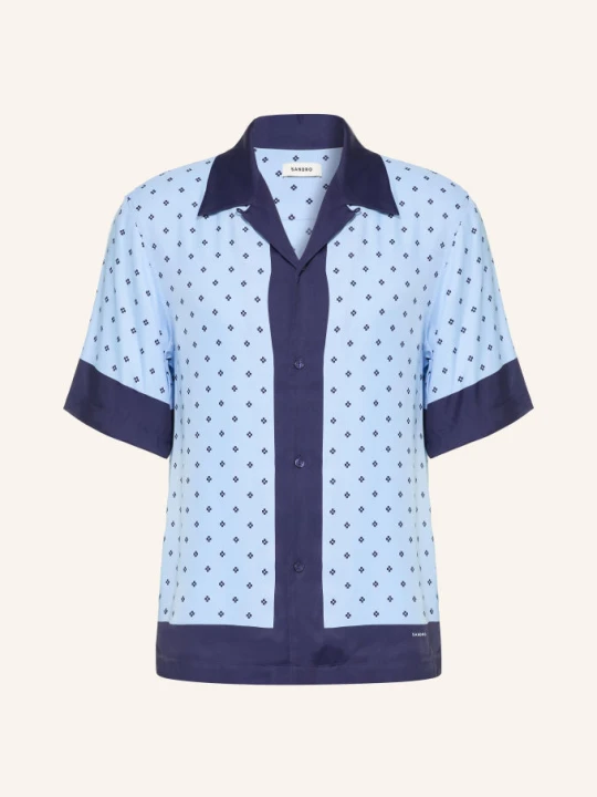 Zdjęcie produktu Sandro Wzorzysta Koszula O Kroju Regular Fit blau
