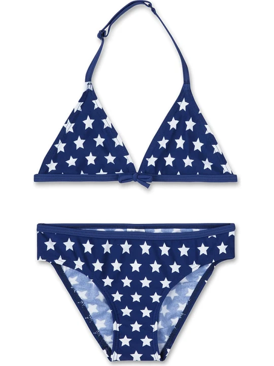 Zdjęcie produktu Sanetta Kidswear Bikini w kolorze granatowo-białym rozmiar: 140