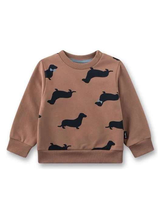 Zdjęcie produktu Sanetta Kidswear Bluza w kolorze jasnobrązowym rozmiar: 92