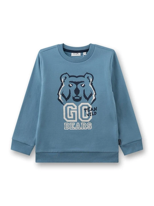 Zdjęcie produktu Sanetta Kidswear Bluza w kolorze niebieskim rozmiar: 128
