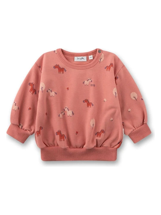Zdjęcie produktu Sanetta Kidswear Bluza w kolorze pomarańczowym rozmiar: 86