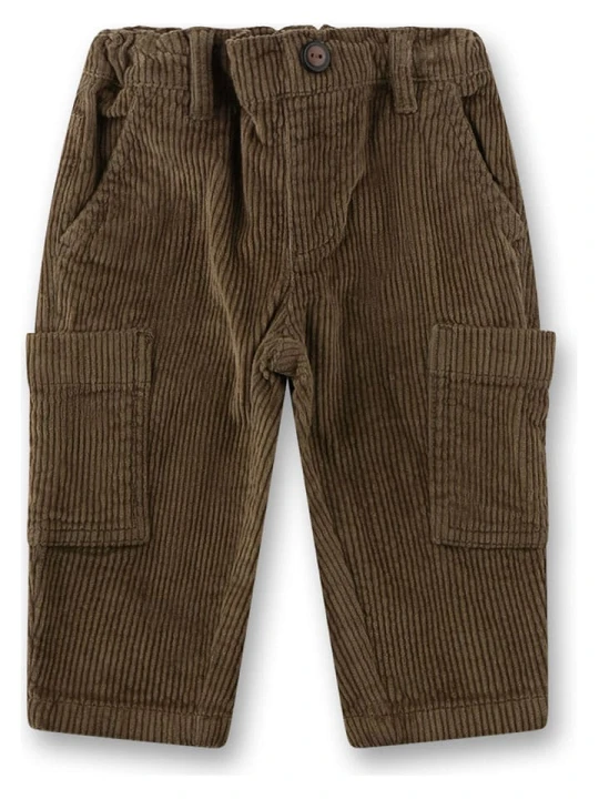 Zdjęcie produktu Sanetta Kidswear Bojówki w kolorze brązowym rozmiar: 122